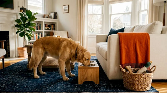 Raised dog bowls: Improve comfort and support healthy eating BearwoodEssentials-Elevated Pet Feeders