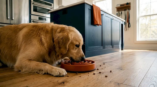 Slow feeding and smart bowls for a healthier dog BearwoodEssentials-Elevated Pet Feeders