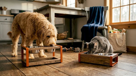 Top 3 thelovemadehome.com Elevated Pet Feeder Alternatives 2026 BearwoodEssentials-Elevated Pet Feeders