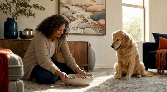 Why Flat Bowls Cause Discomfort in Dogs BearwoodEssentials-Elevated Pet Feeders