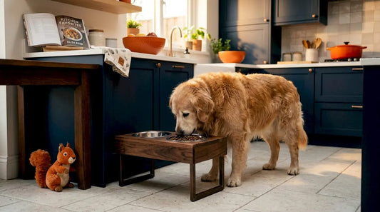 Why Vets Recommend Elevated Feeders for Your Dog BearwoodEssentials-Elevated Pet Feeders