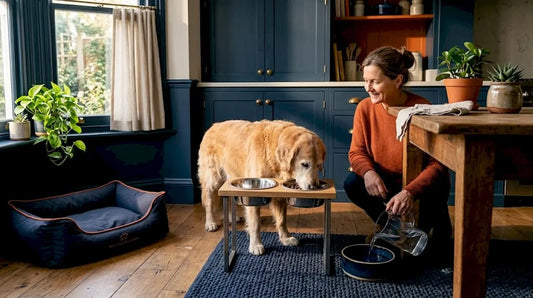 Why senior dogs need raised feeders: a comfort guide BearwoodEssentials-Elevated Pet Feeders