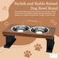 2 Bowl Elevated Regular Feeder - New Design BearwoodEssentials-Elevated Pet Feeders