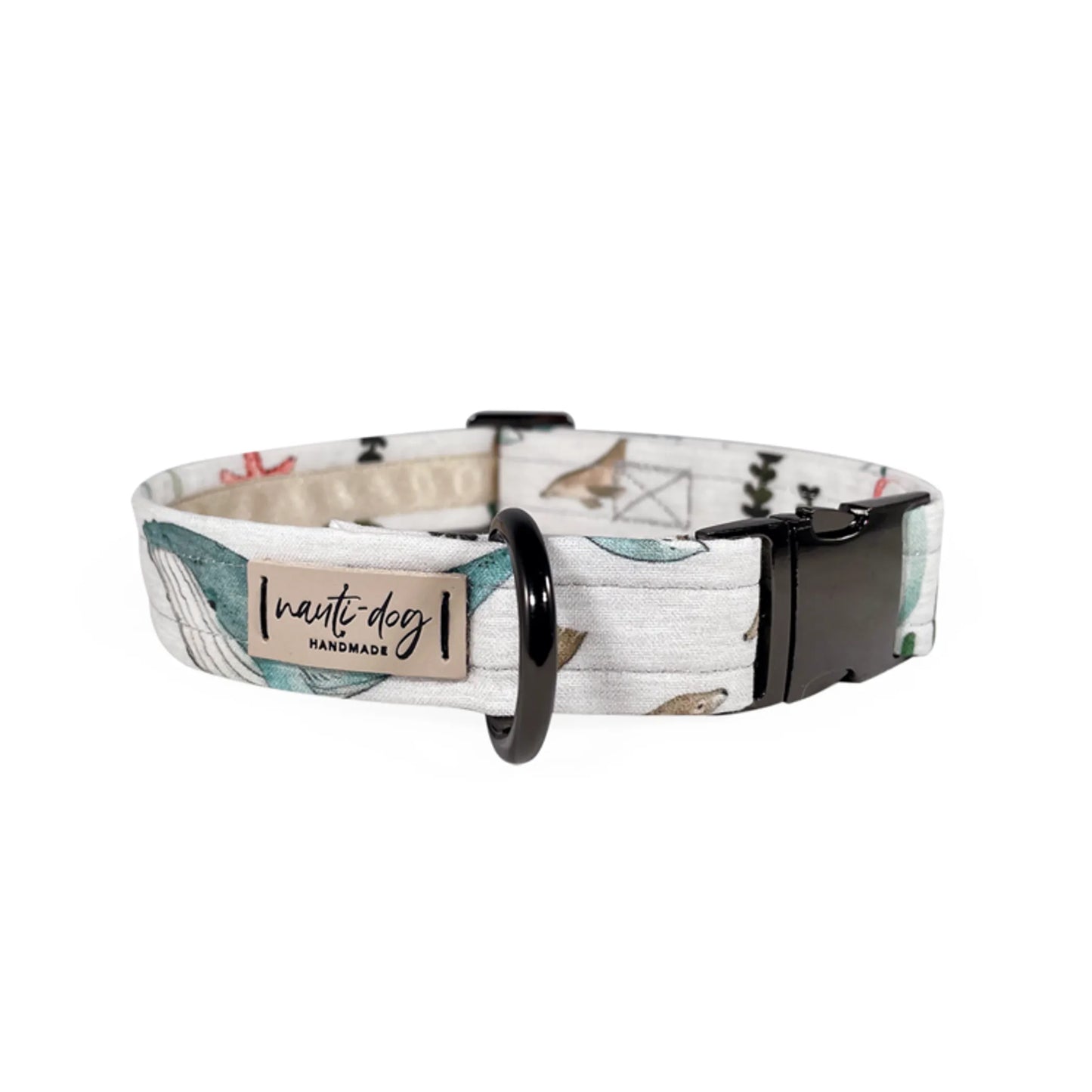 Sea Life Marine Animal Otter, Whale, Seal & Orca Buckle & Martingale Dog Collar - Pack Of: 1