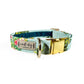 Pina Tropical Floral Pineapple Buckle & Martingale Dog Collar - Pack Of: 1