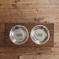 2 Bowl Elevated Regular Feeder - New Design - Black base BearwoodEssentials-Elevated Pet Feeders