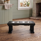 2 Bowl Elevated Regular Feeder - New Design - Black base BearwoodEssentials-Elevated Pet Feeders
