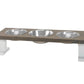 3 Bowl Elevated Regular Feeder - New Design - White Base BearwoodEssentials-Elevated Pet Feeders