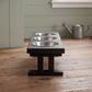 3 Bowl Elevated Regular Feeder - New Design - Black Base BearwoodEssentials-Elevated Pet Feeders