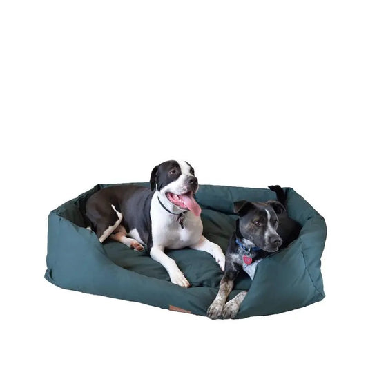 Armarkat Bolstered Dog Bed, Anti-Slip Pet Bed, Laurel Green BearwoodEssentials-Elevated Pet Feeders