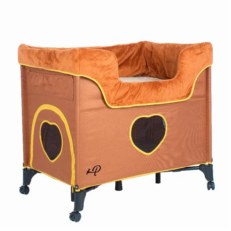 Bedside Lounge Pet Bed BearwoodEssentials-Elevated Pet Feeders