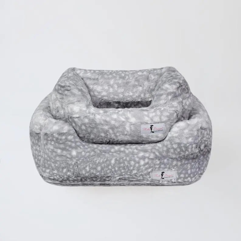 Cashmere Dog Bed BearwoodEssentials-Elevated Pet Feeders