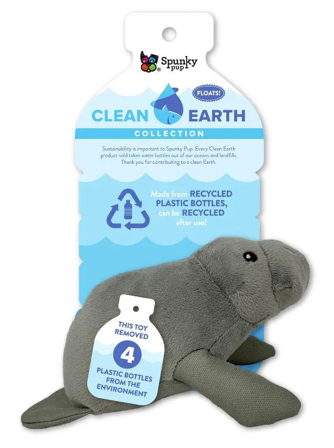 Clean Earth Plush Toy BearwoodEssentials-Elevated Pet Feeders