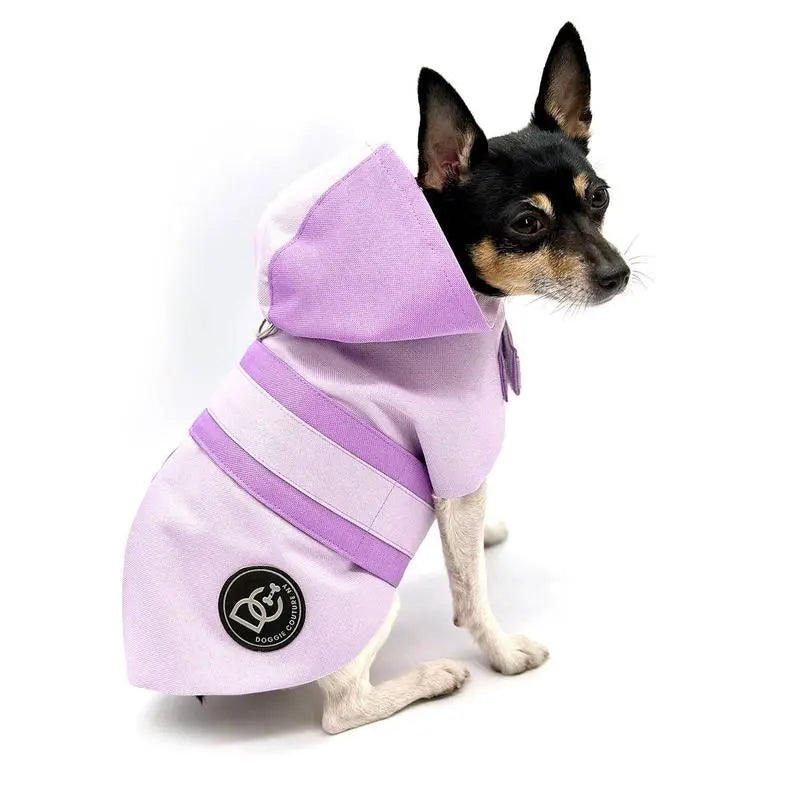 DCNY Sport Luxe Hooded Raincoat BearwoodEssentials-Elevated Pet Feeders