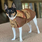 DCNY Vegan Faux Leather Southwest Coat BearwoodEssentials-Elevated Pet Feeders