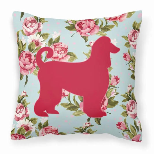 Dog Breed Shabby Chic Fabric Decorative Pillow BearwoodEssentials-Elevated Pet Feeders