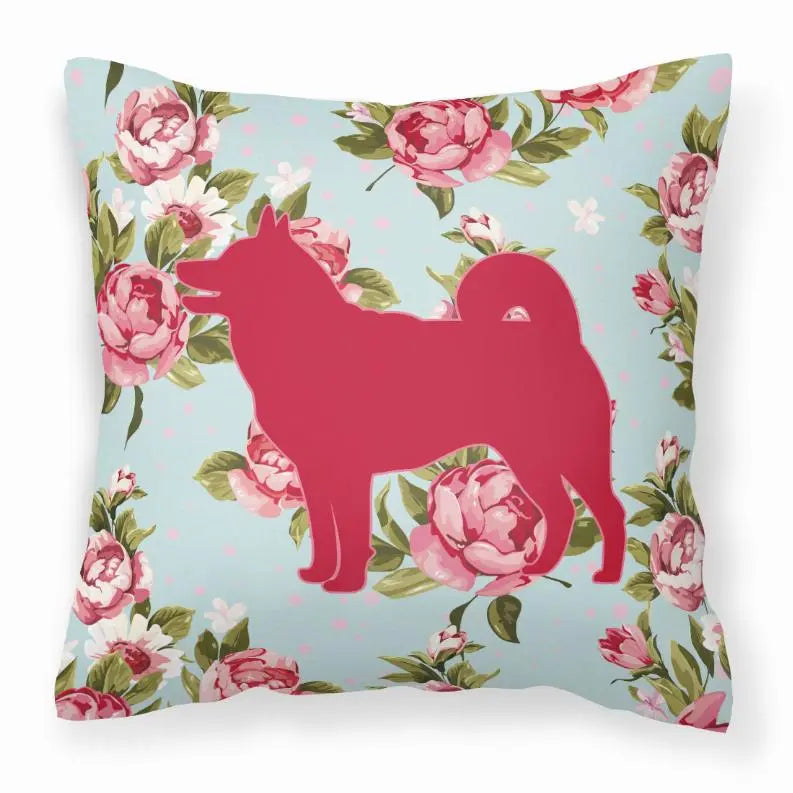 Dog Breed Shabby Chic Fabric Decorative Pillow BearwoodEssentials-Elevated Pet Feeders