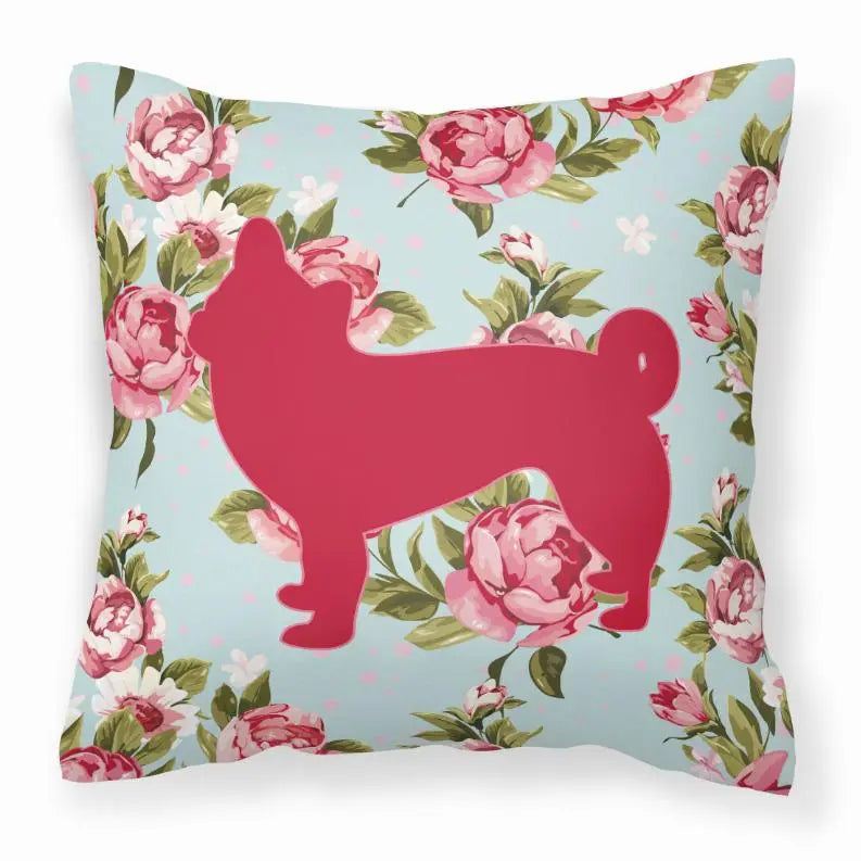 Dog Breed Shabby Chic Fabric Decorative Pillow BearwoodEssentials-Elevated Pet Feeders