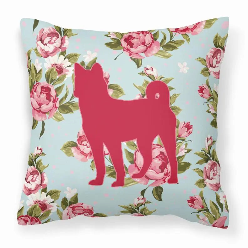 Dog Breed Shabby Chic Fabric Decorative Pillow BearwoodEssentials-Elevated Pet Feeders