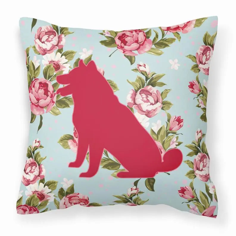 Dog Breed Shabby Chic Fabric Decorative Pillow BearwoodEssentials-Elevated Pet Feeders