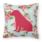 Dog Breed Shabby Chic Fabric Decorative Pillow Carolines Treasures, Inc