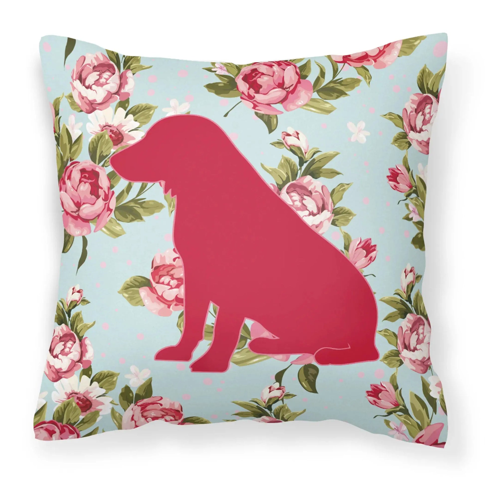Dog Breed Shabby Chic Fabric Decorative Pillow Carolines Treasures, Inc