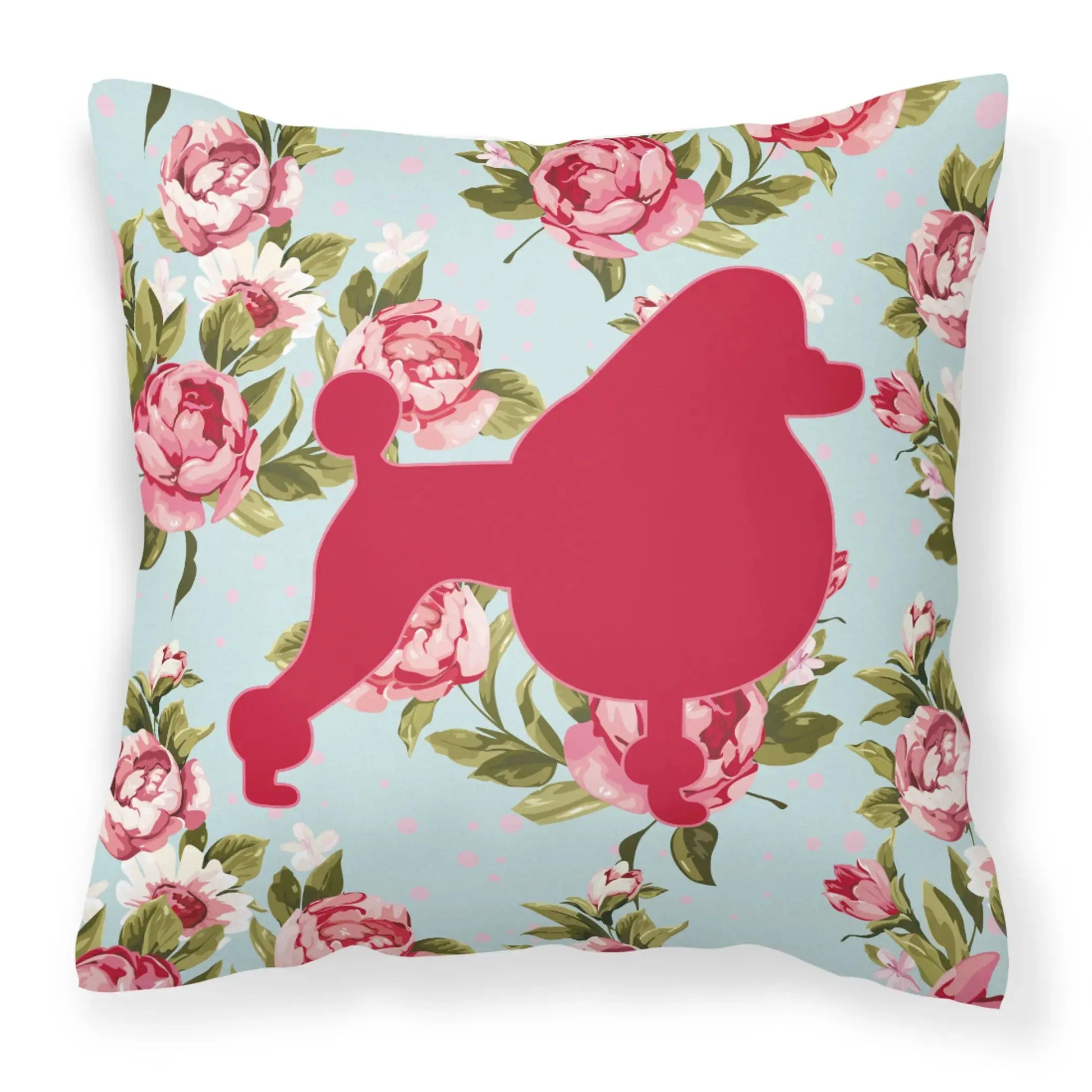 Dog Breed Shabby Chic Fabric Decorative Pillow Carolines Treasures, Inc