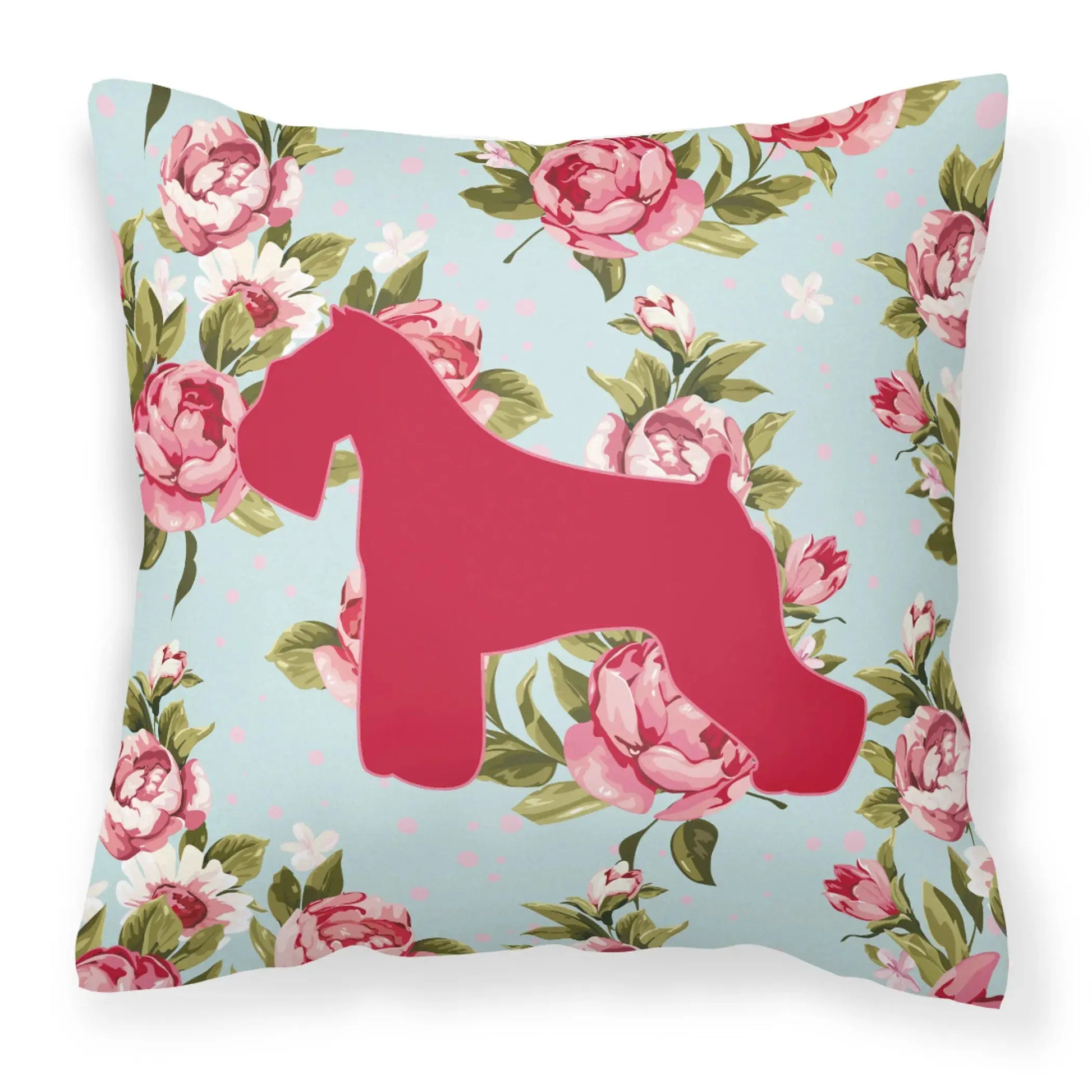 Dog Breed Shabby Chic Fabric Decorative Pillow Carolines Treasures, Inc