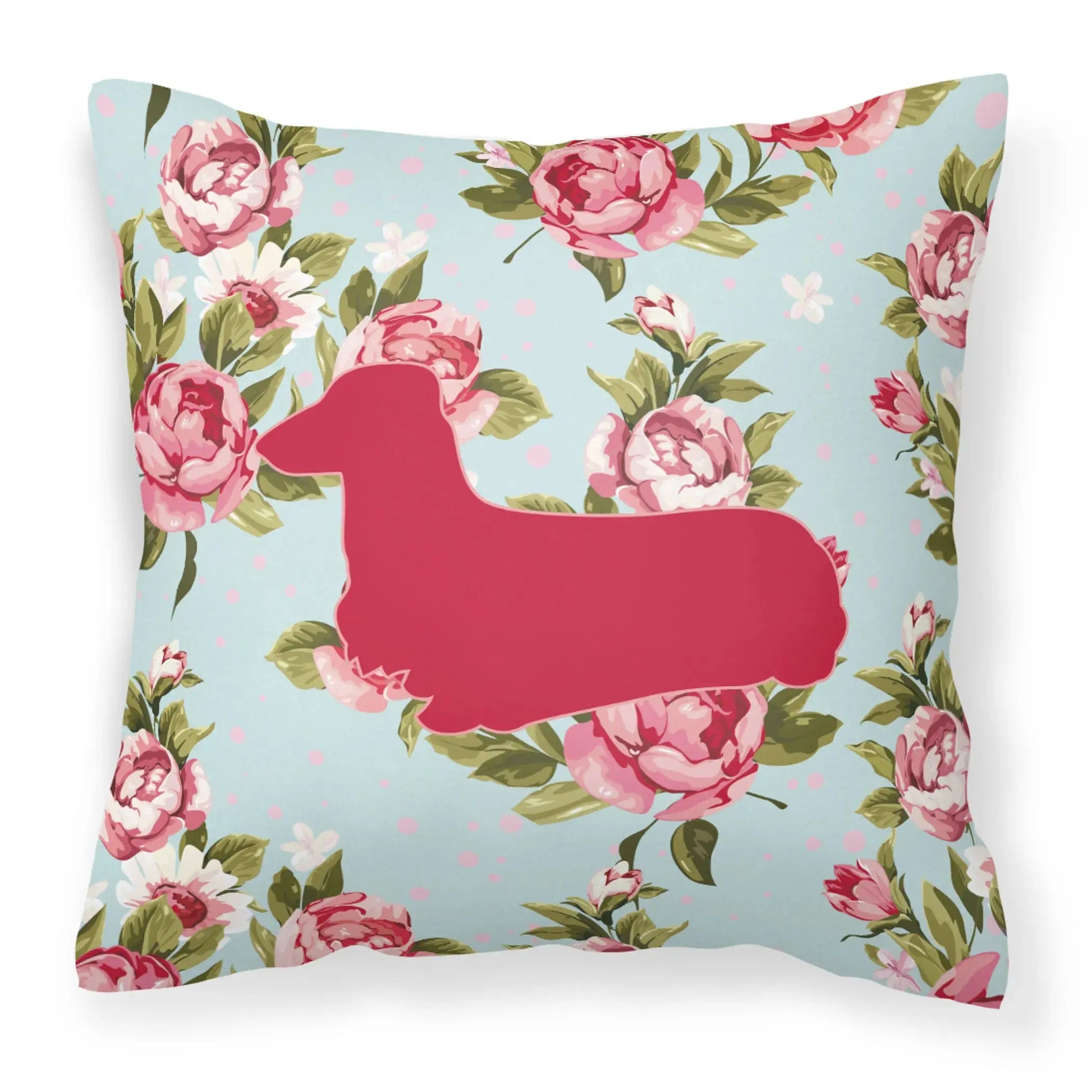 Dog Breed Shabby Chic Fabric Decorative Pillow Carolines Treasures, Inc