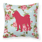 Dog Breed Shabby Chic Fabric Decorative Pillow Carolines Treasures, Inc