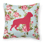 Dog Breed Shabby Chic Fabric Decorative Pillow Carolines Treasures, Inc