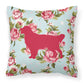 Dog Breed Shabby Chic Fabric Decorative Pillow Carolines Treasures, Inc