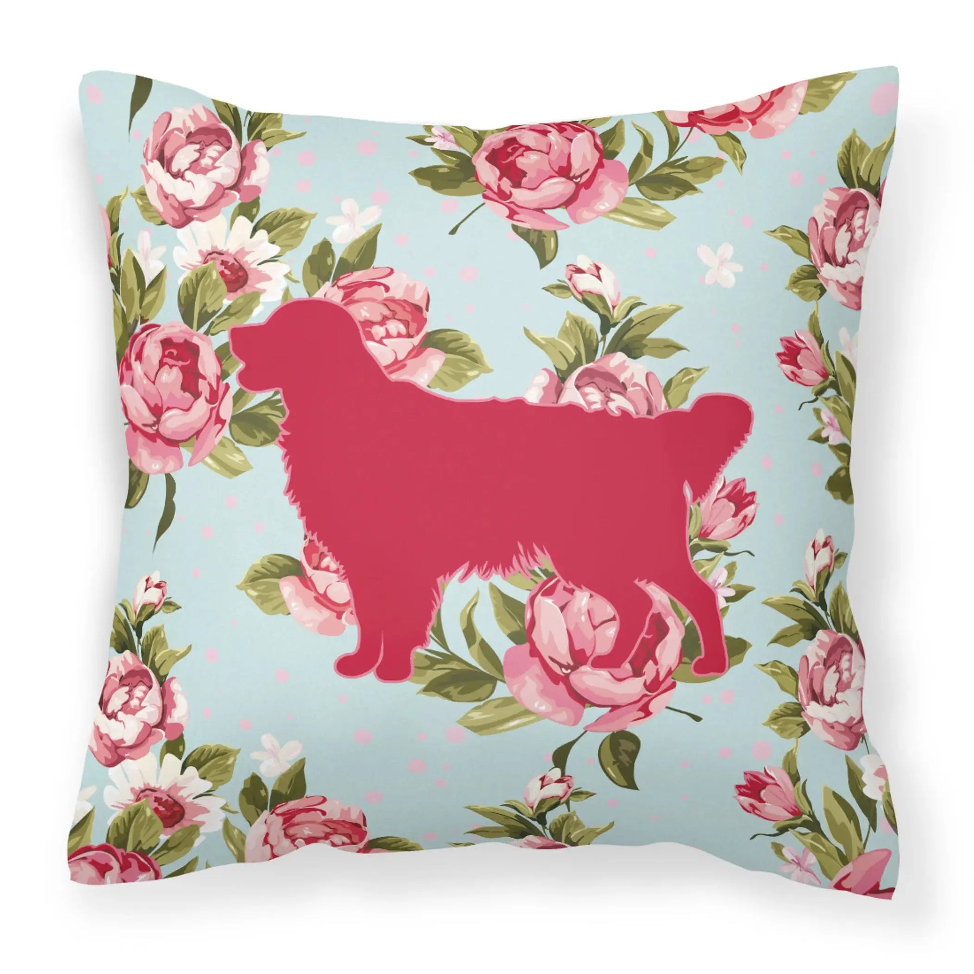 Dog Breed Shabby Chic Fabric Decorative Pillow Carolines Treasures, Inc