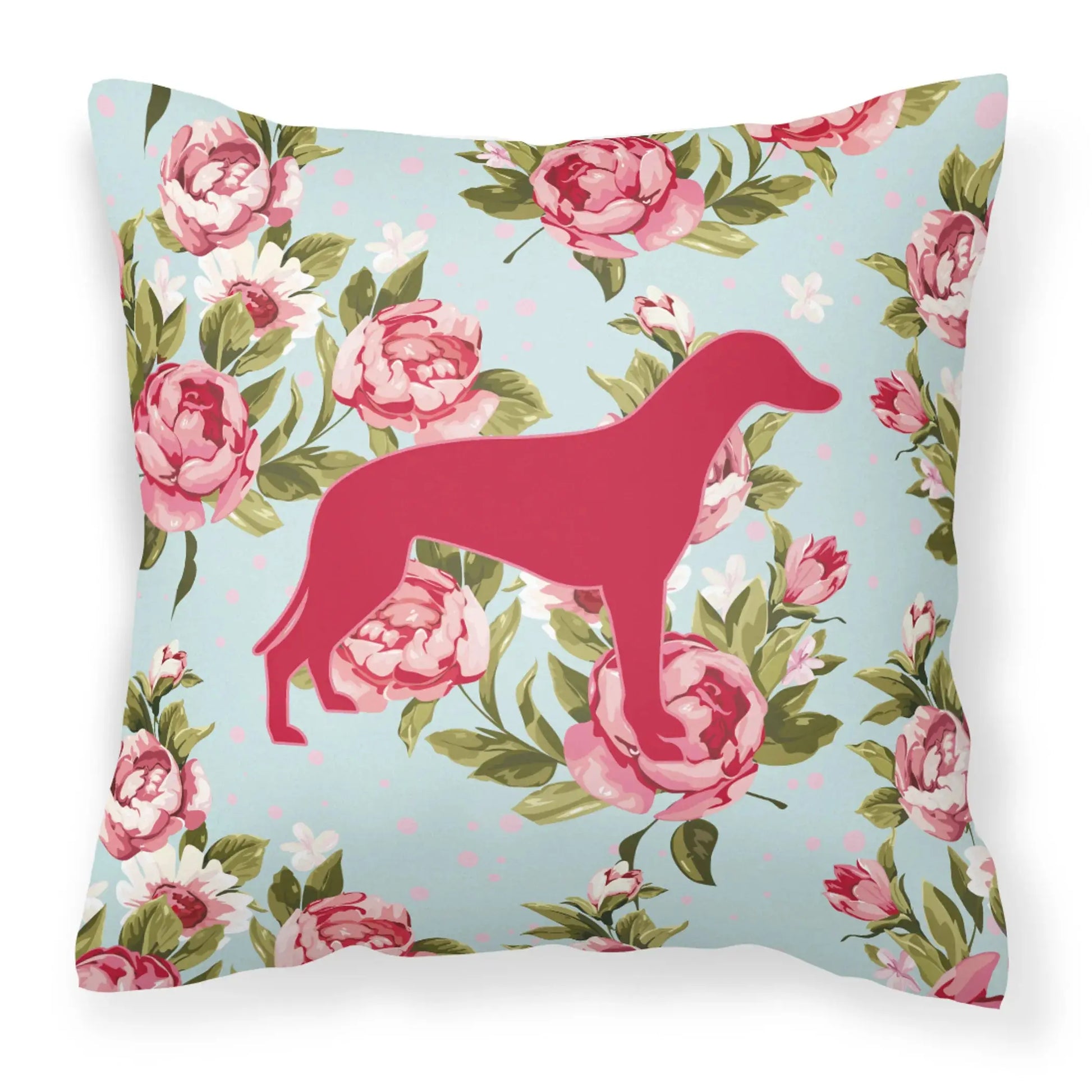 Dog Breed Shabby Chic Fabric Decorative Pillow Carolines Treasures, Inc