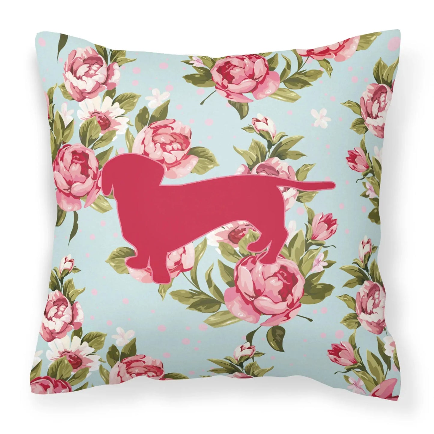 Dog Breed Shabby Chic Fabric Decorative Pillow Carolines Treasures, Inc