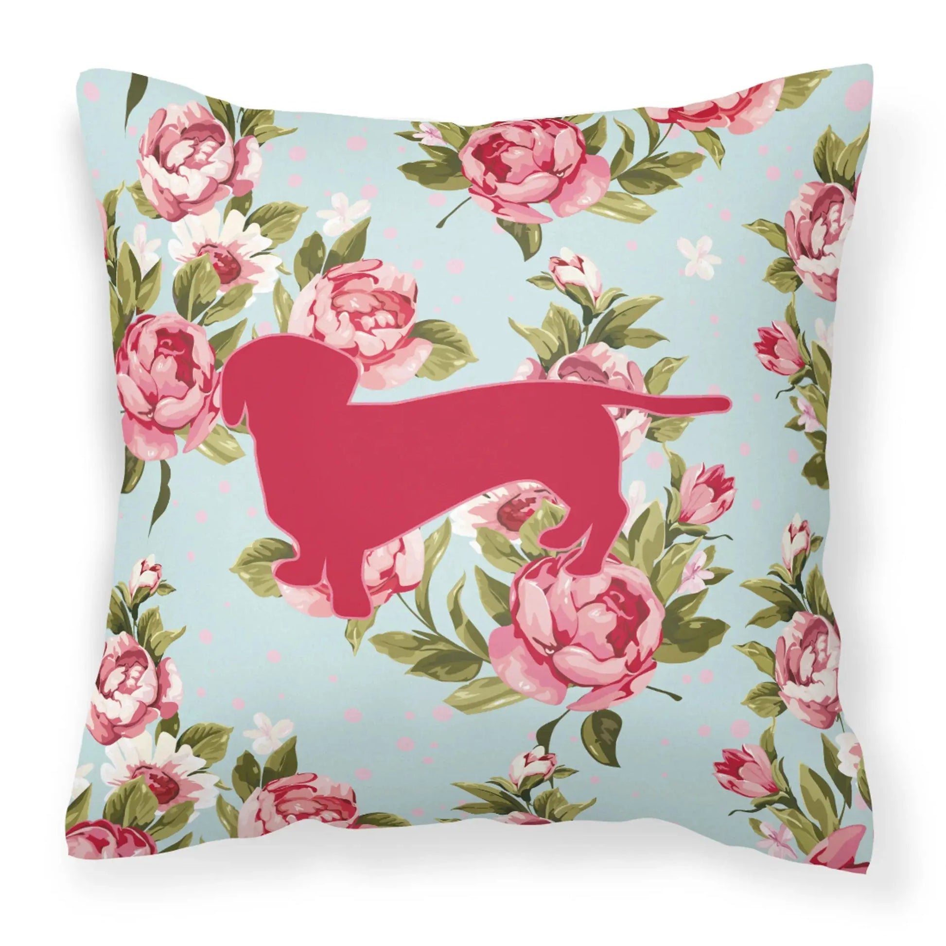 Dog Breed Shabby Chic Fabric Decorative Pillow Carolines Treasures, Inc