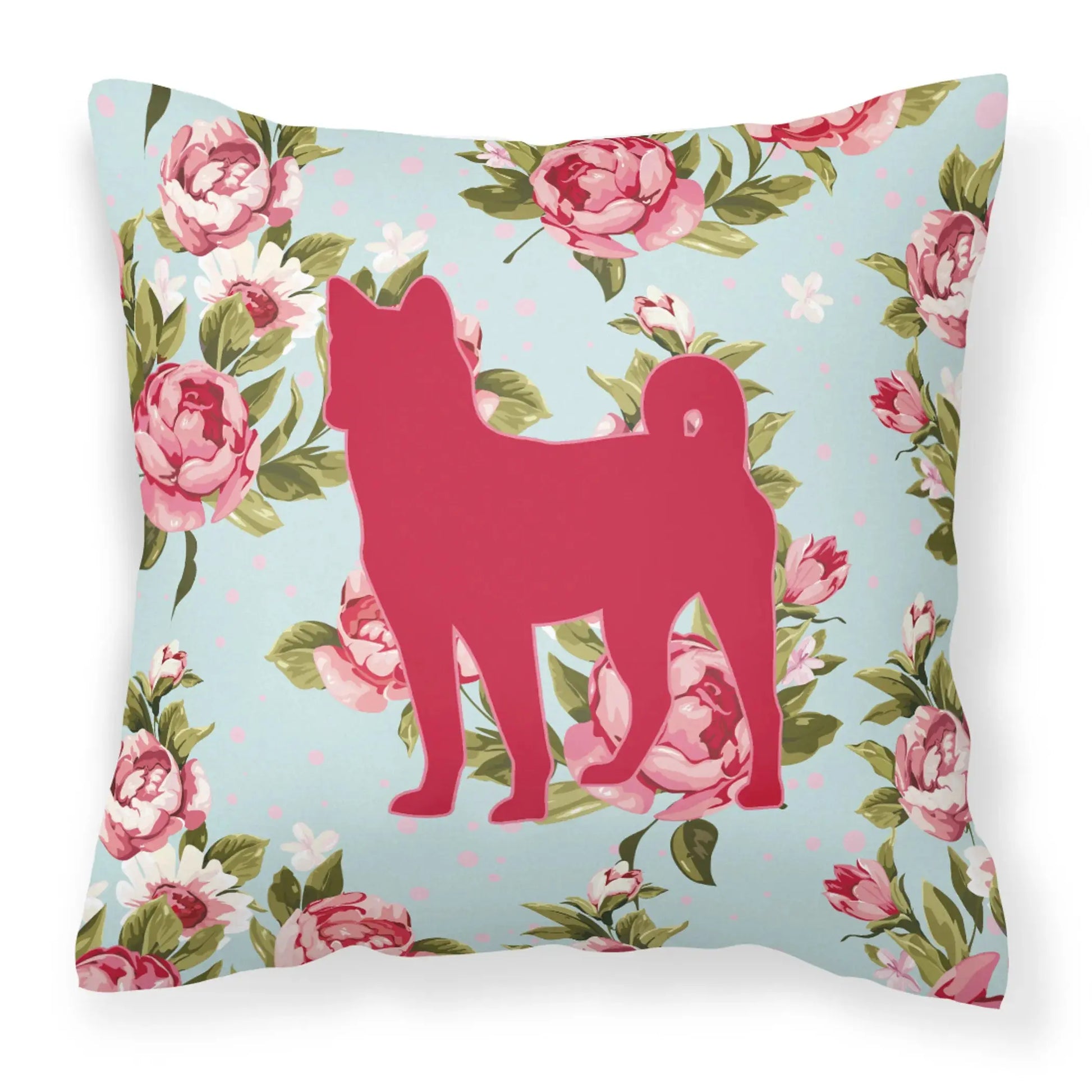 Dog Breed Shabby Chic Fabric Decorative Pillow Carolines Treasures, Inc