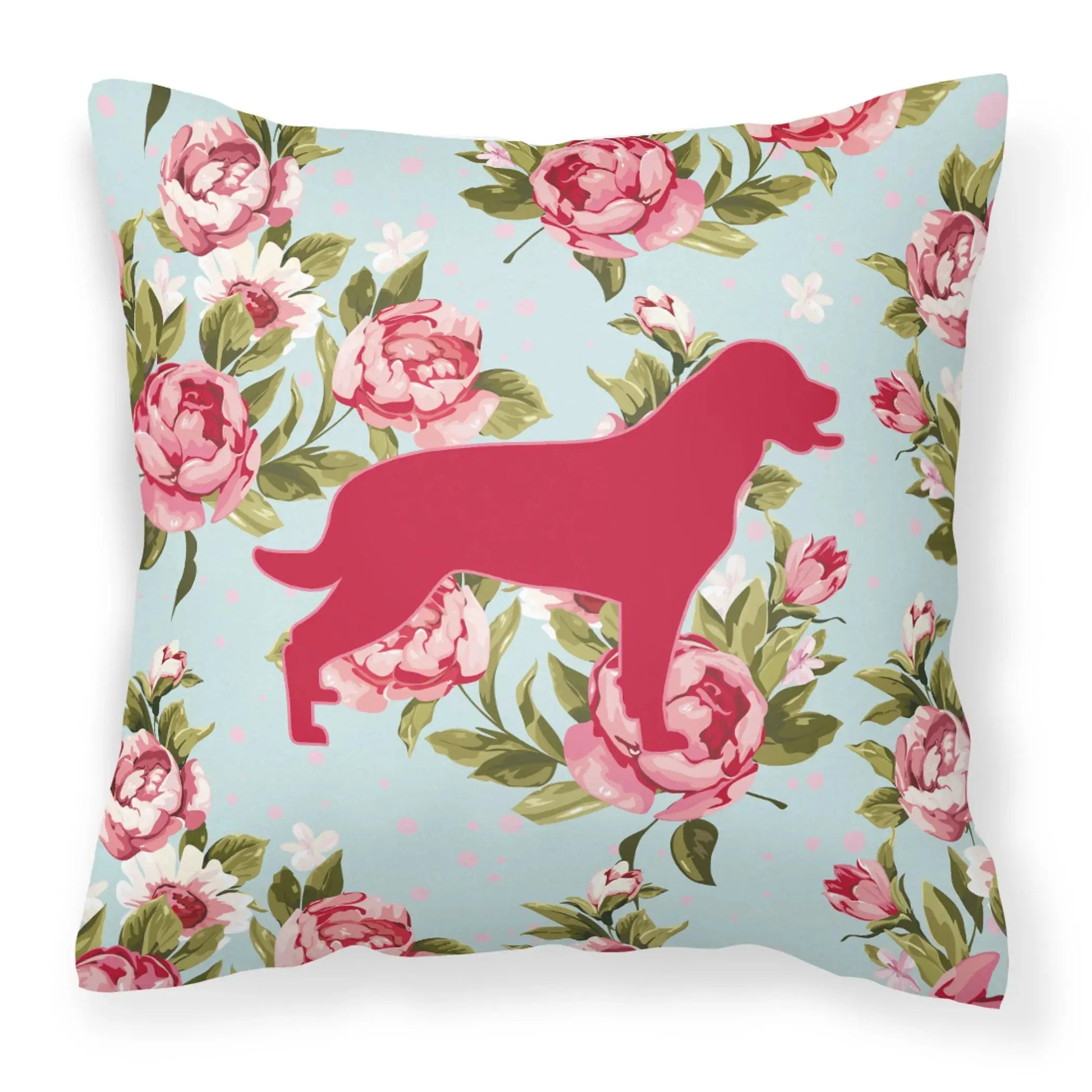 Dog Breed Shabby Chic Fabric Decorative Pillow Carolines Treasures, Inc