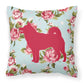 Dog Breed Shabby Chic Fabric Decorative Pillow Carolines Treasures, Inc