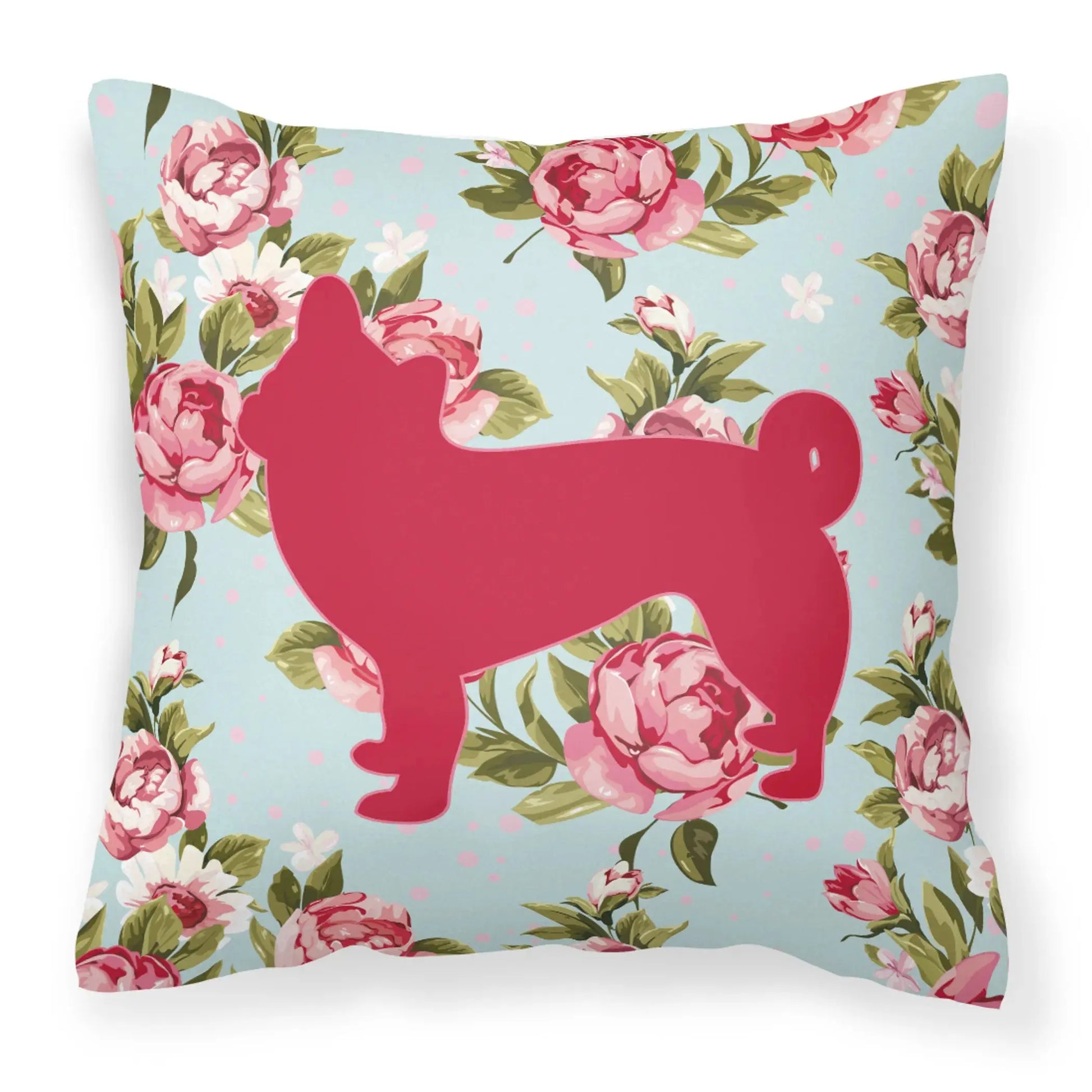 Dog Breed Shabby Chic Fabric Decorative Pillow Carolines Treasures, Inc