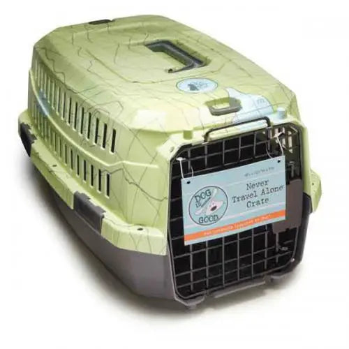 Dog Is Good Never Travel Alone Crate BearwoodEssentials-Elevated Pet Feeders