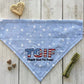 Embroidered Print - Traditional Tie-Around Dog Bandana That's Sew LambMa