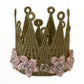 Floral and Lace Crown BearwoodEssentials-Elevated Pet Feeders