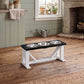 3 Bowl Dog Feeder and Stand Best Triple Diner Feeder For Your Pet - White Base BearwoodEssentials-Elevated Pet Feeders