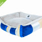 Golden Waves Reversible Pet Bed Petique