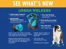 Healers Urban Walkers III Dog Booties - One Pair - Teal - Extra Large BearwoodEssentials-Elevated Pet Feeders
