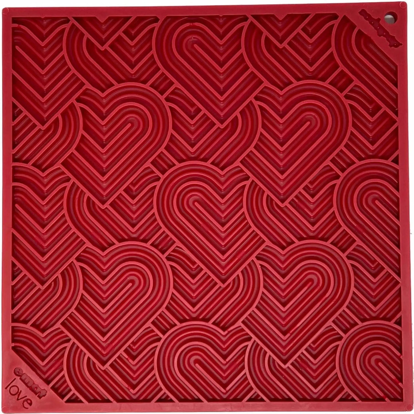 Heart Design "Love" eMat Enrichment Lick Mat SodaPup