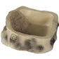 Jungle Bob Water Bowl With Natural Finish BearwoodEssentials-Elevated Pet Feeders
