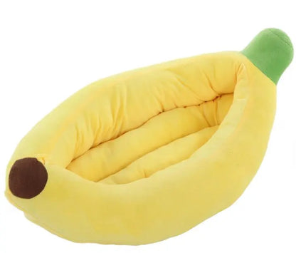 Large Banana Shaped Dog bed BearwoodEssentials-Elevated Pet Feeders