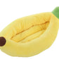 Large Banana Shaped Dog bed BearwoodEssentials-Elevated Pet Feeders